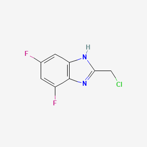 2-(Chloromethyl)-4,6-difluoro-1H-benzimidazole