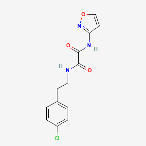 N1-(4-chlorophenethyl)-N2-(isoxazol-3-yl)oxalamide