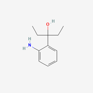 3-(2-Aminophenyl)pentan-3-ol
