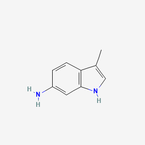 molecular formula C9H10N2 B2756146 3-Methyl-1h-indol-6-amine CAS No. 83696-97-3