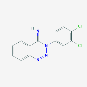 3-(3,4-dichlorophenyl)-1,2,3-benzotriazin-4(3H)-imine