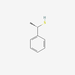 molecular formula C8H10S B2756343 (S)-1-Phenylethanethiol CAS No. 33877-11-1; 33877-16-6