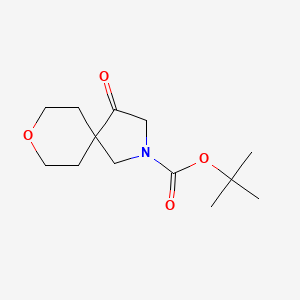 molecular formula C13H21NO4 B2756440 tert-Butyl 4-oxo-8-oxa-2-azaspiro[4.5]decane-2-carboxylate CAS No. 2126162-41-0