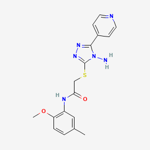 molecular formula C17H18N6O2S B2756593 SALOR-INT L464368-1EA CAS No. 573946-52-8