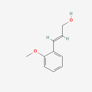 molecular formula C10H12O2 B2756728 (E)-3-(2-methoxyphenyl)prop-2-en-1-ol CAS No. 114568-19-3; 1504-61-6