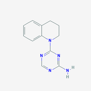 4-(3,4-dihydroquinolin-1(2H)-yl)-1,3,5-triazin-2-amine