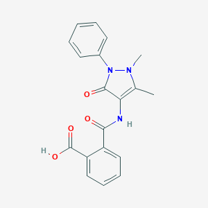 molecular formula C19H17N3O4 B275702 MFCD00368406 