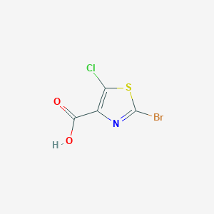 2-bromo-5-chloro-1,3-thiazole-4-carboxylic Acid
