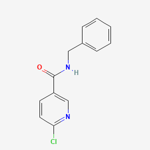 molecular formula C13H11ClN2O B2757129 N-Benzyl-6-chloro-nicotinamide CAS No. 224817-12-3