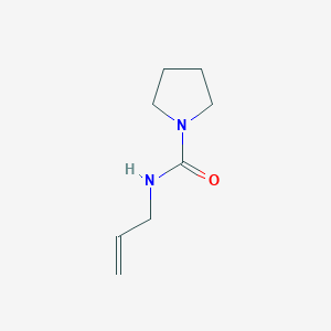 molecular formula C8H14N2O B2757225 N-Allylpyrrolidine-1-carboxamide CAS No. 36879-54-6
