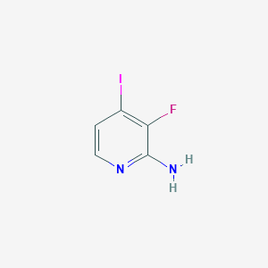 molecular formula C5H4FIN2 B2757330 3-Fluoro-4-iodopyridin-2-amine CAS No. 1269440-67-6
