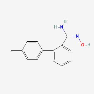 molecular formula C14H14N2O B2757583 4'--Methylbiphenyl-2-carboxamidoxime CAS No. 147403-93-8