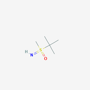 molecular formula C5H13NOS B2757742 Tert-butyl(imino)methyl-lambda6-sulfanone CAS No. 1085526-21-1