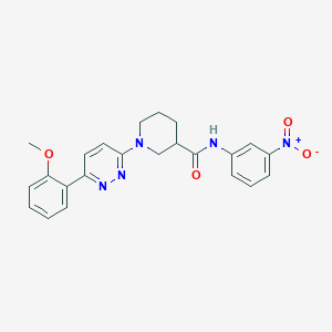 1-[6-(2-methoxyphenyl)pyridazin-3-yl]-N-(3-nitrophenyl)piperidine-3-carboxamide
