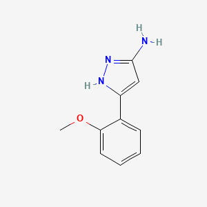 B2758105 3-(2-methoxyphenyl)-1H-pyrazol-5-amine CAS No. 149246-82-2; 909861-26-3