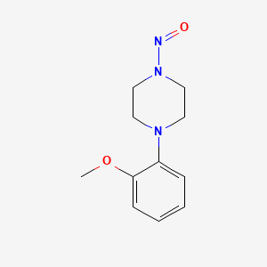 molecular formula C11H15N3O2 B2758112 N-Nitroso-1-(2-methoxyphenyl)-piperazine CAS No. 2219339-64-5