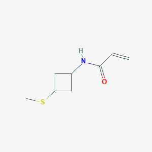 N-(3-Methylsulfanylcyclobutyl)prop-2-enamide