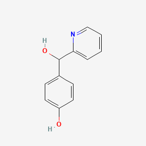molecular formula C12H11NO2 B2758168 4-(Hydroxy(pyridin-2-yl)methyl)phenol CAS No. 33455-95-7