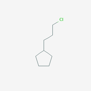 molecular formula C8H15Cl B2758235 (3-Chloropropyl)cyclopentane CAS No. 119507-55-0