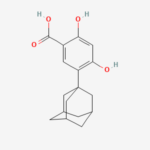 5-(1-Adamantyl)-2,4-dihydroxybenzoic acid