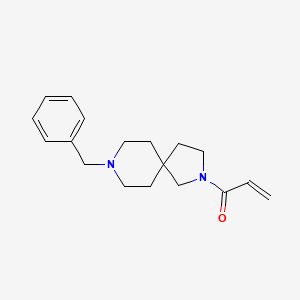 1-{8-Benzyl-2,8-diazaspiro[4.5]decan-2-yl}prop-2-en-1-one