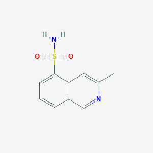 molecular formula C10H10N2O2S B2758569 3-Methylisoquinoline-5-sulfonamide CAS No. 1823955-39-0
