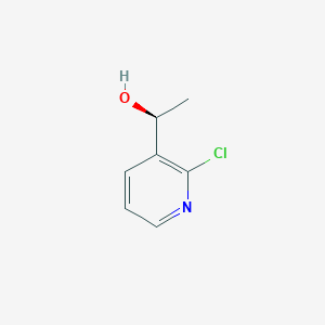 molecular formula C7H8ClNO B2758585 (S)-1-(2-Chloropyridin-3-yl)ethan-1-ol CAS No. 2227641-27-0