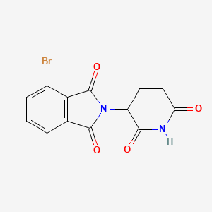 molecular formula C13H9BrN2O4 B2758617 Thalidomide-4-Br CAS No. 2093536-12-8