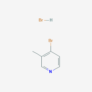 B2758668 4-Bromo-3-methylpyridine hydrobromide CAS No. 10168-00-0; 1185658-26-7
