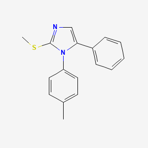 2-(methylthio)-5-phenyl-1-(p-tolyl)-1H-imidazole