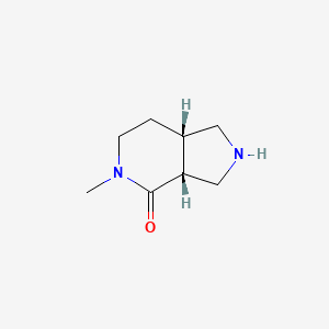 Rac-(3aR,7aS)-5-methyloctahydro-4H-pyrrolo[3,4-c]pyridin-4-one