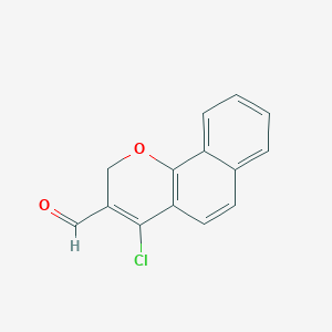 4-Chloro-2h-benzo[h]chromene-3-carbaldehyde