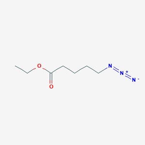 molecular formula C7H13N3O2 B2758833 5-Azidopentanoic acid ethyl ester 