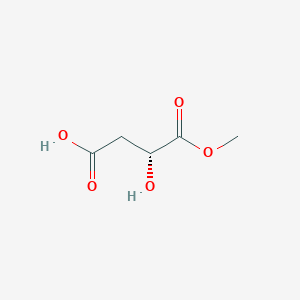 molecular formula C5H8O5 B027589 (R)-2-Hydroxysuccinic acid methyl ester CAS No. 83540-94-7