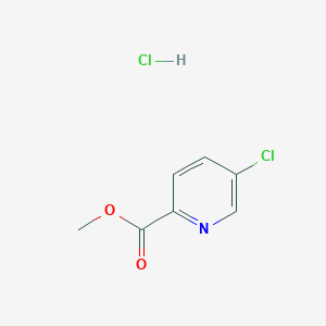 molecular formula C7H7Cl2NO2 B2758943 Methyl 5-chloropicolinate hydrochloride CAS No. 1956318-06-1