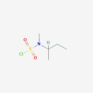 molecular formula C5H12ClNO2S B2759054 N-butan-2-yl-N-methylsulfamoyl chloride CAS No. 1095178-21-4