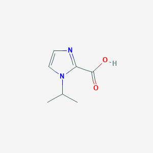 molecular formula C7H10N2O2 B2759113 1-isopropyl-1H-imidazole-2-carboxylic acid CAS No. 1198439-05-2