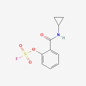 1-(Cyclopropylcarbamoyl)-2-fluorosulfonyloxybenzene
