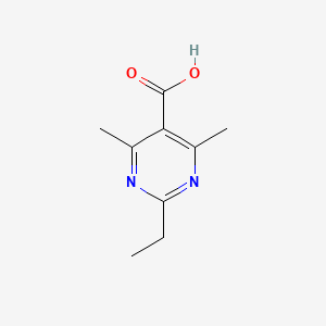 2-Ethyl-4,6-dimethyl-5-pyrimidinecarboxylic acid