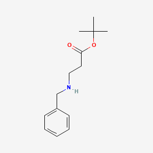 molecular formula C14H21NO2 B2759474 Tert-butyl 3-(benzylamino)propanoate CAS No. 102124-10-7