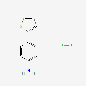 4-(Thiophen-2-yl)aniline hydrochloride