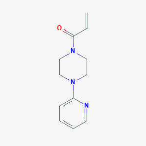 1-(4-Pyridin-2-ylpiperazin-1-yl)prop-2-en-1-one