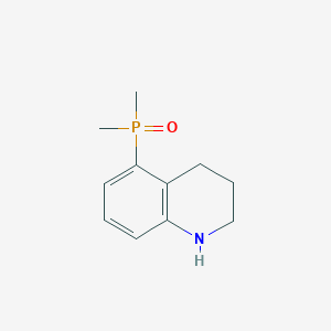 molecular formula C11H16NOP B2759505 Dimethyl(1,2,3,4-tetrahydroquinolin-5-yl)phosphine oxide CAS No. 2254055-98-4