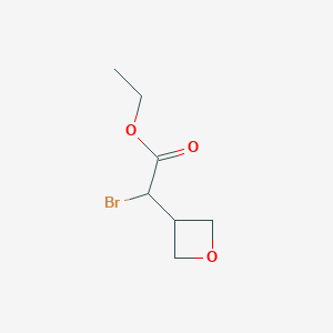 Ethyl 2-bromo-2-(oxetan-3-yl)acetate
