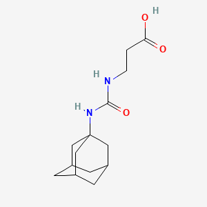 3-{[(1-Adamantylamino)carbonyl]amino}propanoic acid