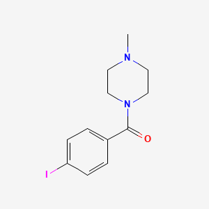 B2759691 1-(4-Iodobenzoyl)-4-methylpiperazine CAS No. 102294-90-6