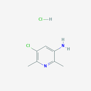 5-Chloro-2,6-dimethylpyridin-3-amine;hydrochloride