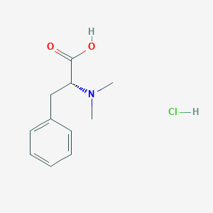 (2R)-2-(Dimethylamino)-3-phenylpropanoic acid;hydrochloride