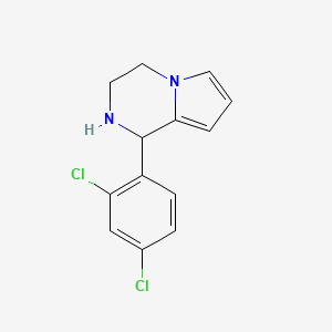 1-(2,4-Dichlorophenyl)-1,2,3,4-tetrahydropyrrolo[1,2-a]pyrazine