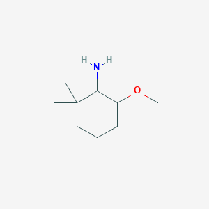 6-Methoxy-2,2-dimethylcyclohexan-1-amine